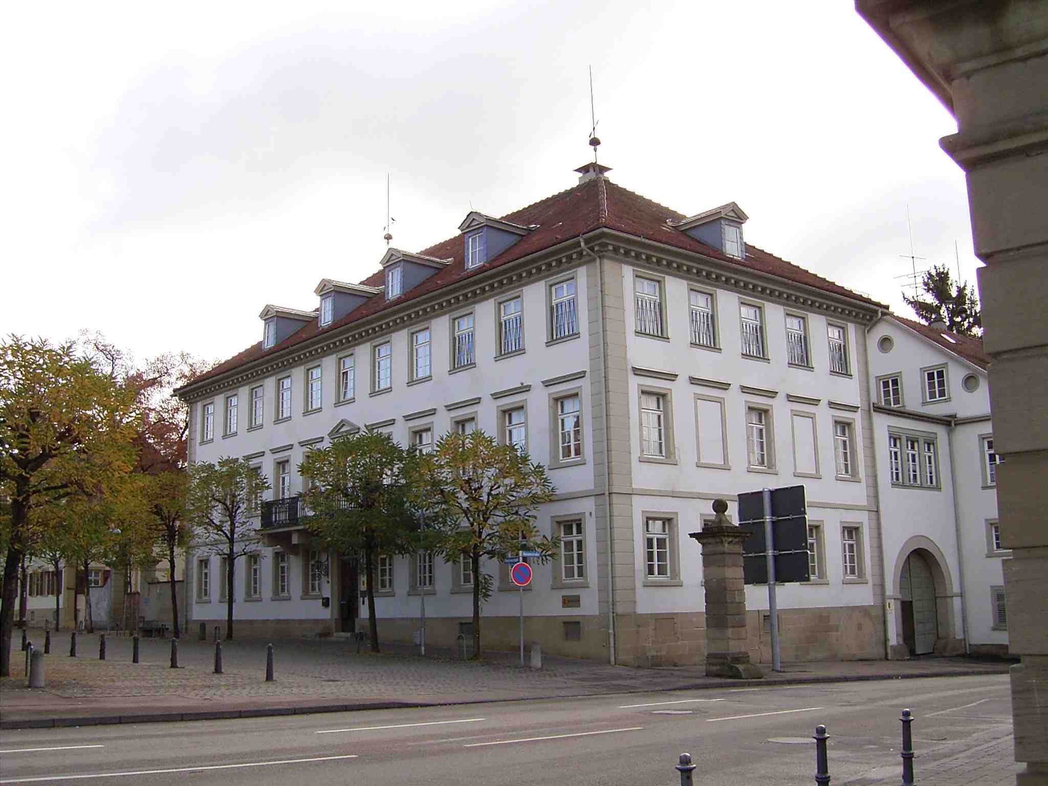 Amtsgerichtsgebäude - Nordwestansicht